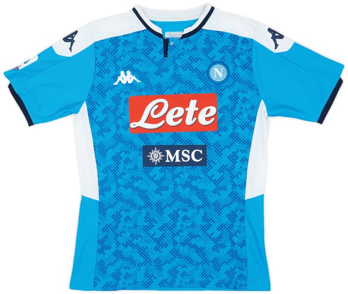 2019-20 Napoli Authentic Home Shirt Koulibaly #26 - 7/10 - (XL)