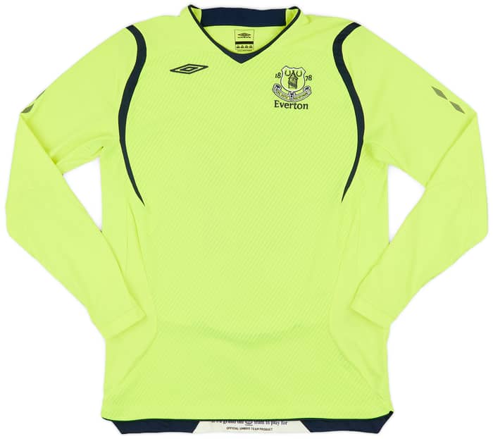 2008-09 Everton Third L/S Shirt Osman #21 - 6/10 - (XL.Boys)