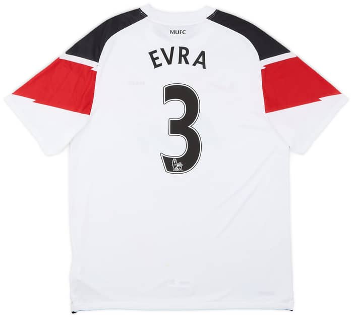 2010-12 Manchester United Away Shirt Evra #3