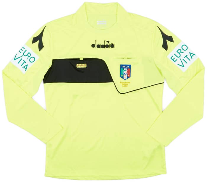 2018-19 Italy Legea Referee L/S Shirt - 8/10 - (M)