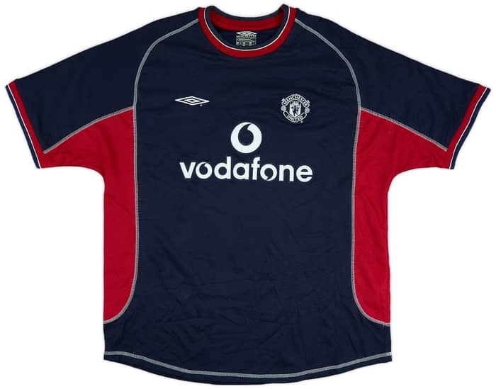 2000-01 Manchester United Third Shirt Scholes #18 - 8/10 - (XL)