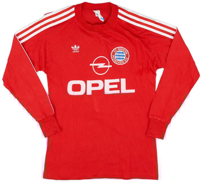 1989-91 Bayern Munich Home L/S Shirt - 9/10 - (S)