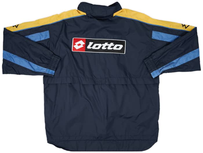 2000-01 Hellas Verona Lotto Hooded Rain Jacket - 9/10 - (L)