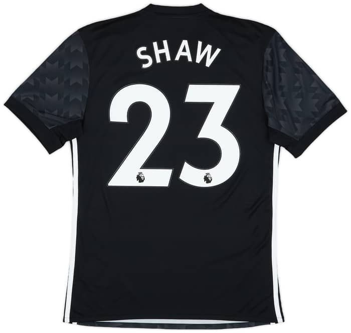 2017-18 Manchester United Away Shirt Shaw #23 (S)