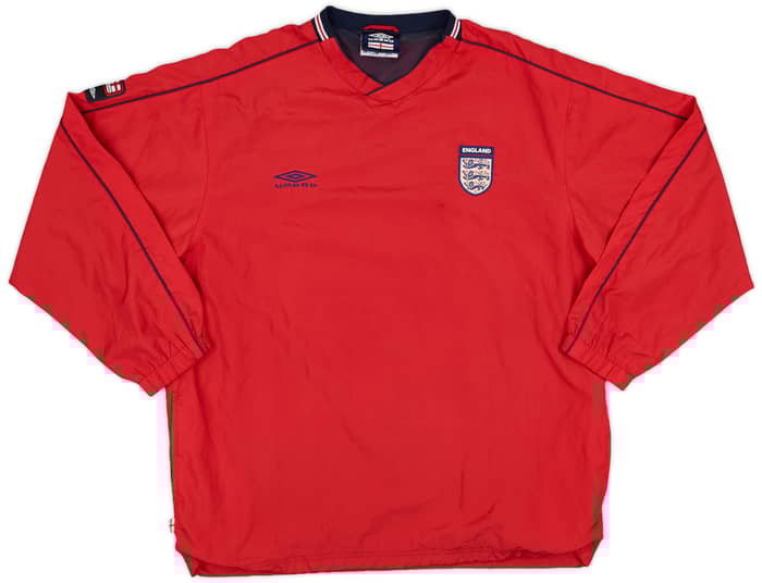 2002-04 England Umbro Drill Top - 8/10 - (M)