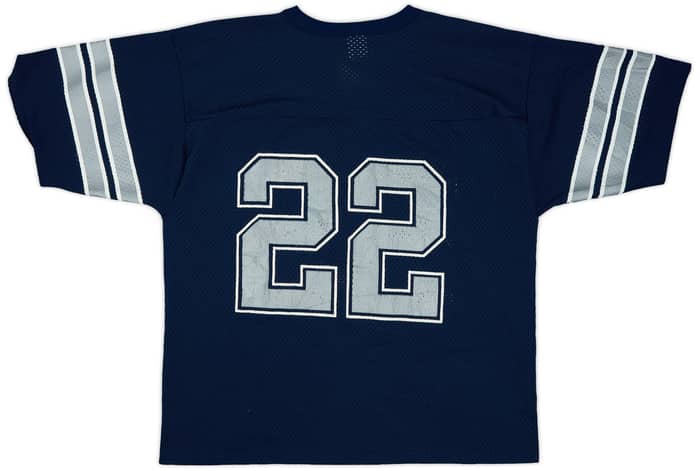 1992-94 Dallas Cowboys Smith #22 Logo 7 Away Jersey - 7/10 - (L)