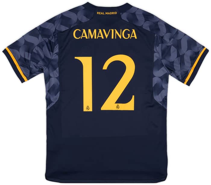 2023-24 Real Madrid Away Shirt Camavinga #12 (L.Kids)