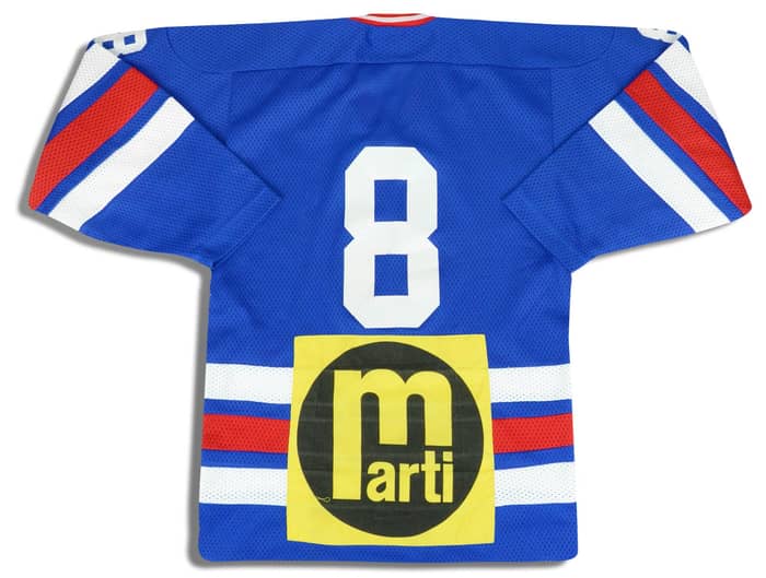 1980s EHC Brandis #8 Jersey (Home) L