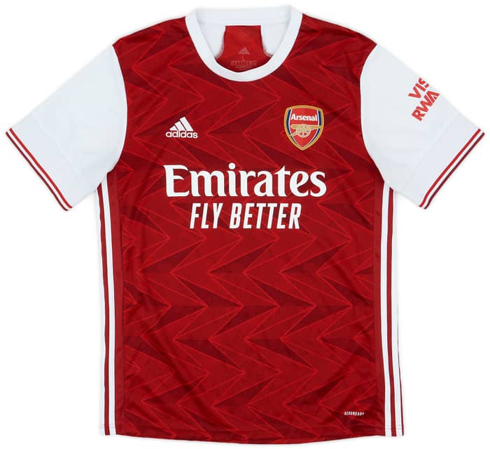 2020-21 Arsenal Home Shirt Saka #7 - 6/10 - (L)