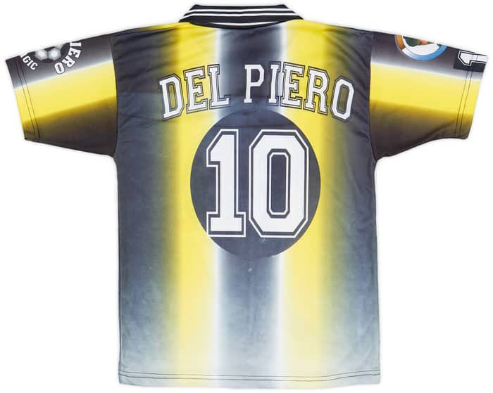 1990s Juventus Graphic Shirt Del Piero #10 - 8/10 - (S/M)