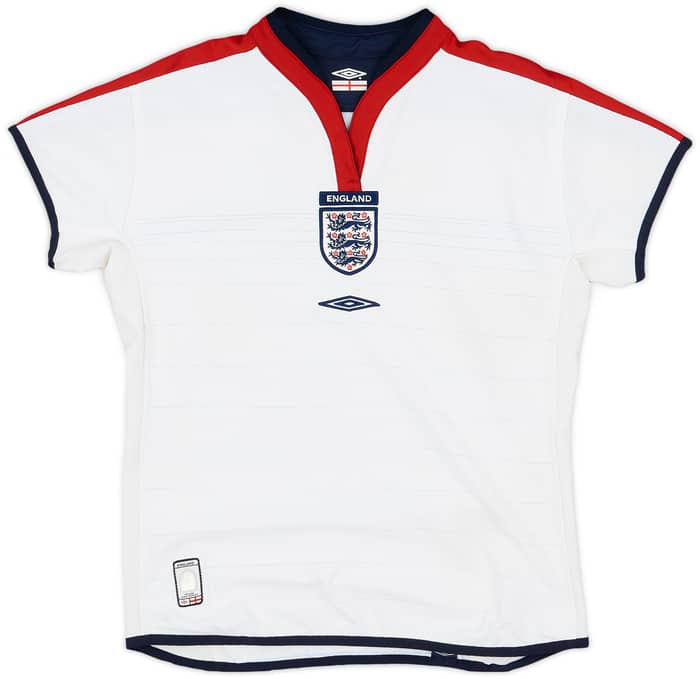 2003-05 England Home Shirt - 8/10 - (Women's L)
