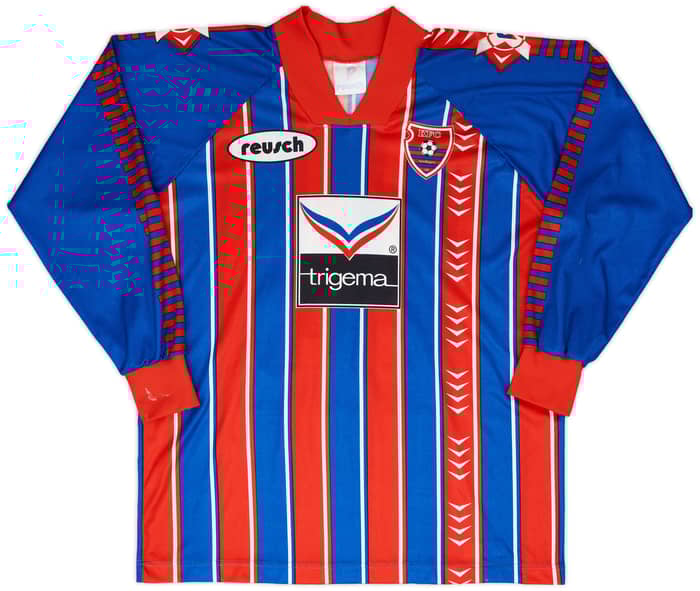 1995-96 KFC Uerdingen Home L/S Shirt Meijer #13 - 8/10 - (S)