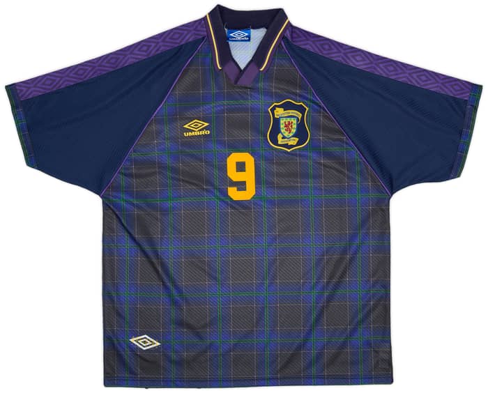 1994-96 Scotland Home Shirt McCoist #9 - 9/10 - (XXL)