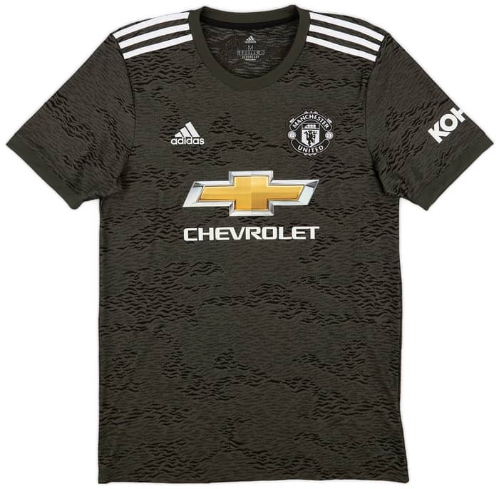 2020-21 Manchester United Away Shirt B.Fernandes #18 - 10/10 - (M)
