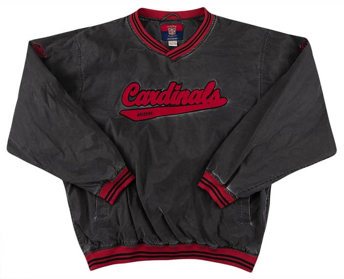2000s Arizona Cardinals Reebok Gridiron Classic Pullover Jacket XXL