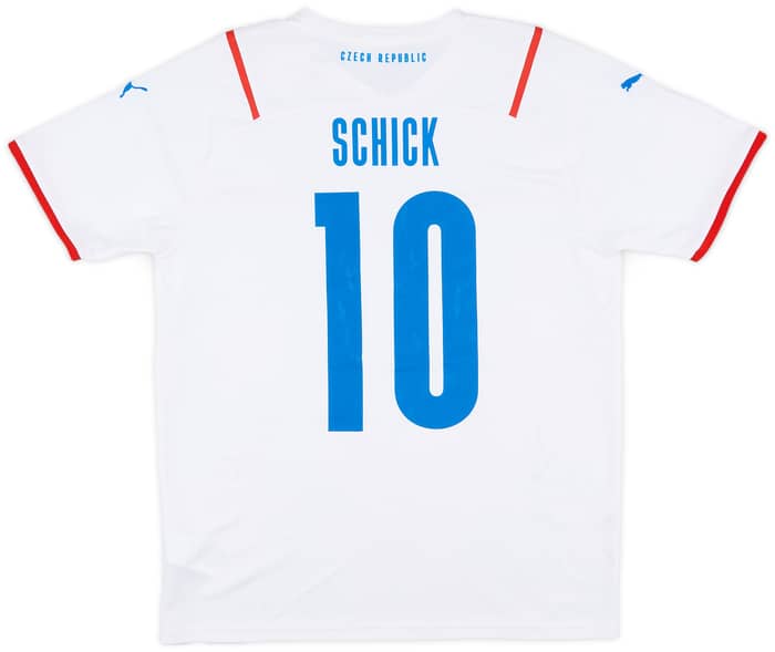 2021-22 Czech Republic Away Shirt Schick #10 (L)
