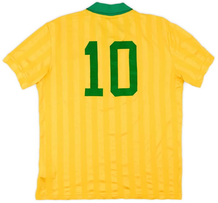 2014 Brazil adidas Retro Fan Tee #10 - 8/10 - (L)