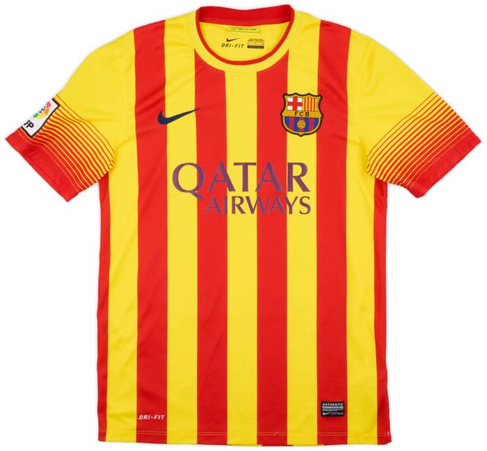 2013-15 Barcelona Away Shirt Messi #10 - 7/10 - (S)