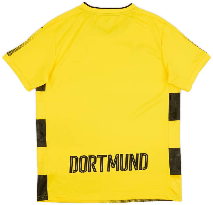 2017-18 Borussia Dortmund Home Shirt - 8/10 - (XL.Boys)