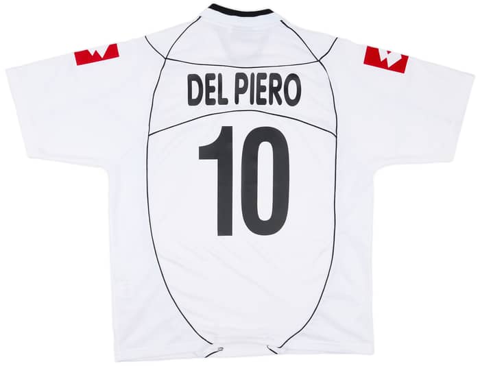 2002-03 Juventus Away Shirt Del Piero #10 - 9/10 - (XL)