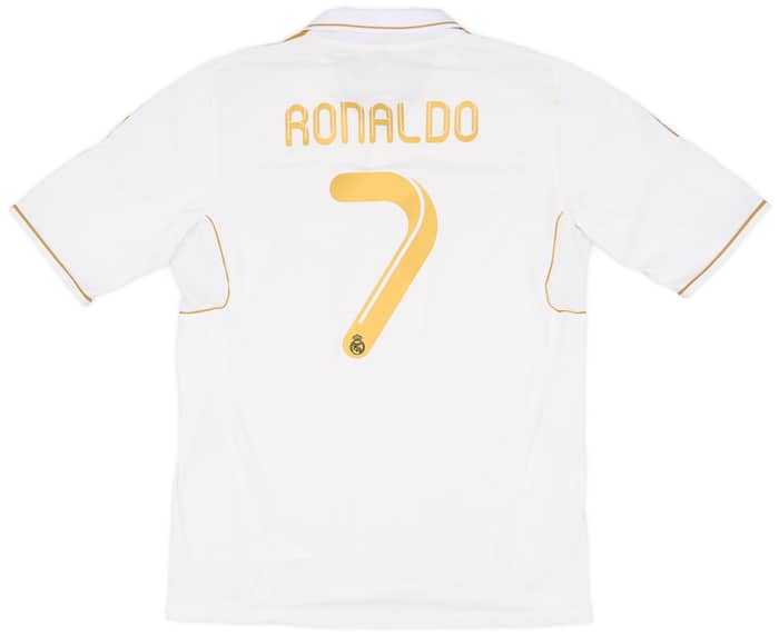 2011-12 Real Madrid Home Shirt Ronaldo #7 - 6/10 - (XL)