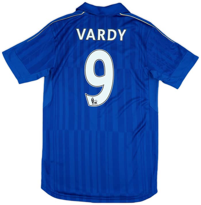2016-17 Leicester Home Shirt Vardy #9 - 9/10 - (S)