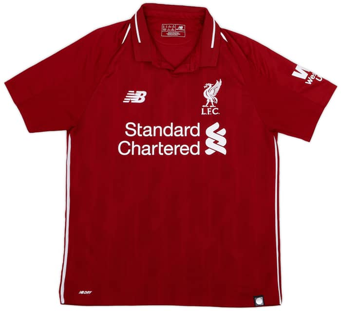 2018-19 Liverpool Home Shirt Mane #10 - 9/10 - (S)