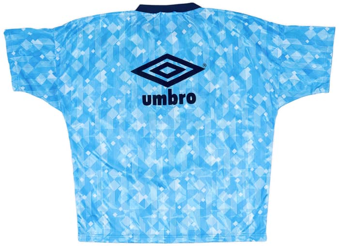 1990-92 England Player Issue Umbro Training Shirt (Hodge)