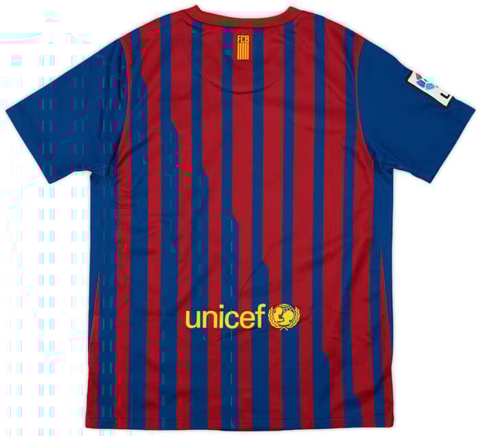 2011-12 Barcelona Home Shirt - 9/10 - (M.Boys)