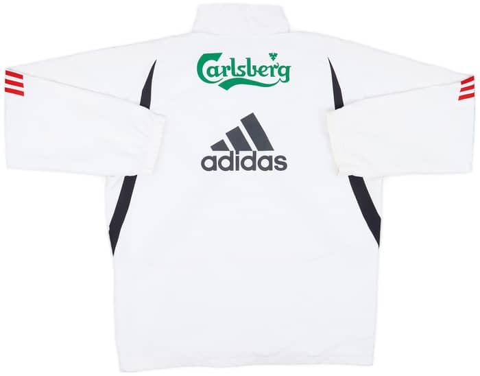 2009-10 Liverpool adidas 1/4 Zip Track Jacket - 5/10 - (L)