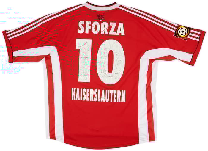 1998-99 Kaiserslautern Home Shirt Sforza #10 - 6/10 - (XL)