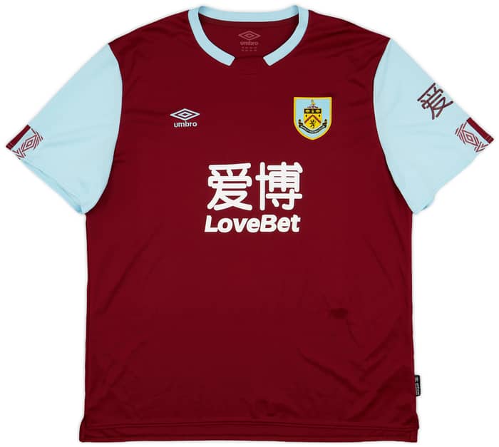 2019-20 Burnley Home Shirt Mee #6 - 8/10 - (XXL)