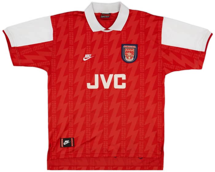 1994-96 Arsenal Home Shirt Wright #8 - 8/10 - (XL)