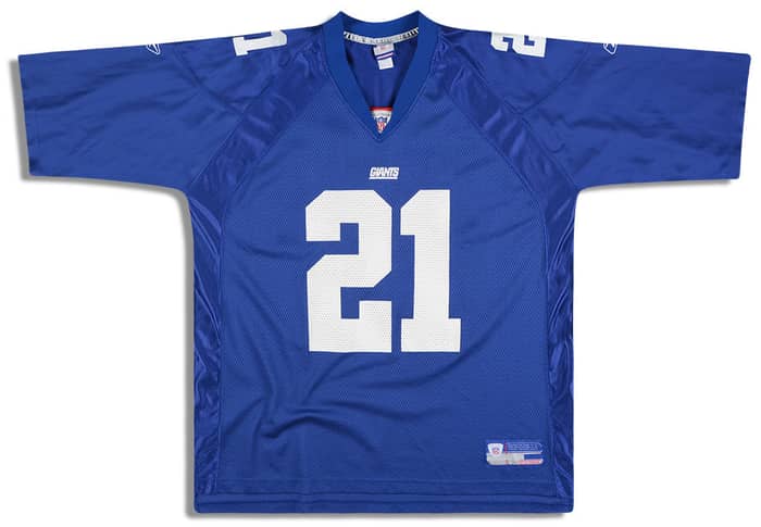 2002-04 New York Giants Barber #21 Reebok On Field Jersey (Home) M