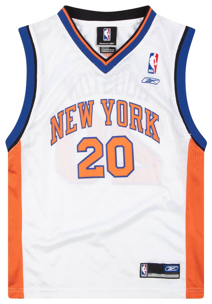 2002-05 New York Knicks Houston #20 Reebok Jersey (Home) Y