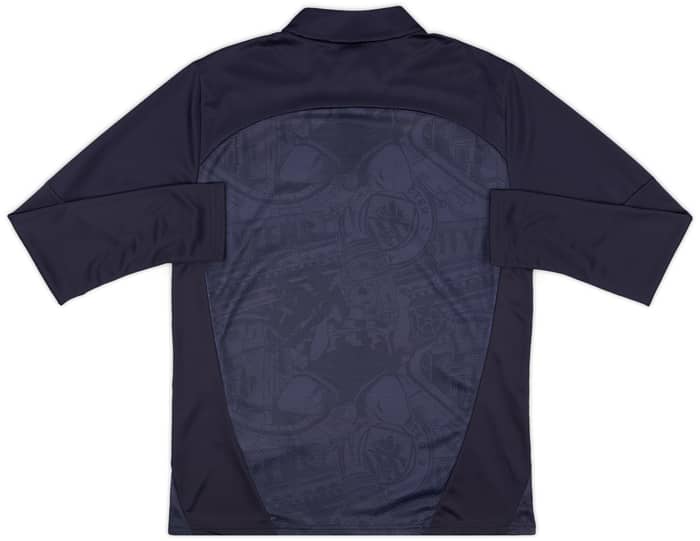 2024-25 manchester City Player Issue 1/4 Zip Training Top - As New