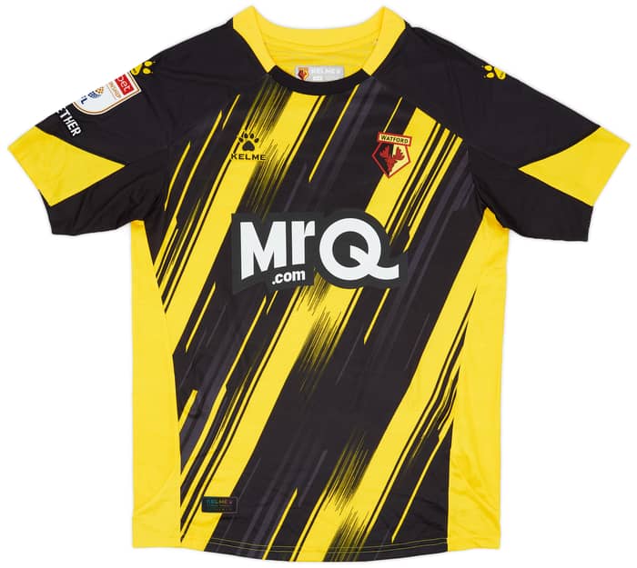 2023-24 Watford Match Issue Home Shirt Ince #7