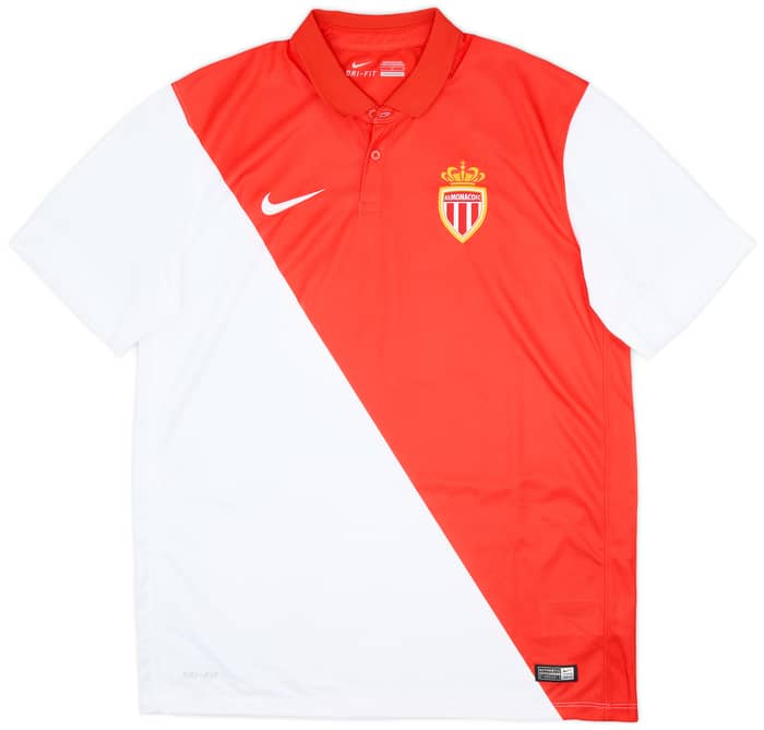 2014-15 Monaco Home Shirt Bernardo #15 - 7/10 - (L)
