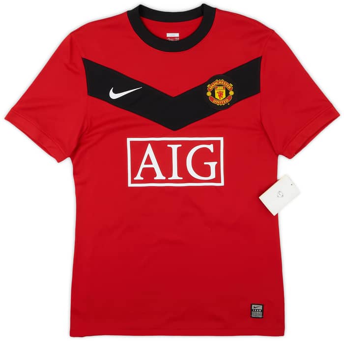 2009-10 Manchester United Player Issue Home Shirt Rooney #10 (M)