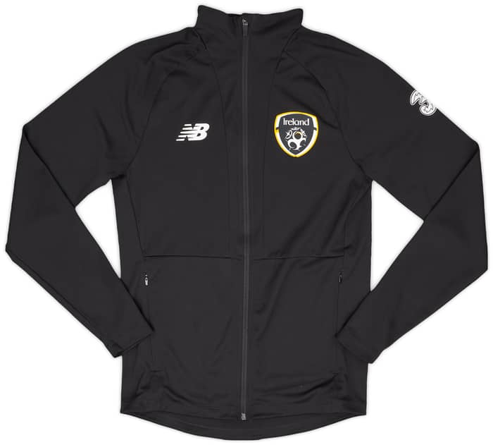 2019-20 Ireland New Balance 1/4 Zip Training Top - 8/10 - (S)