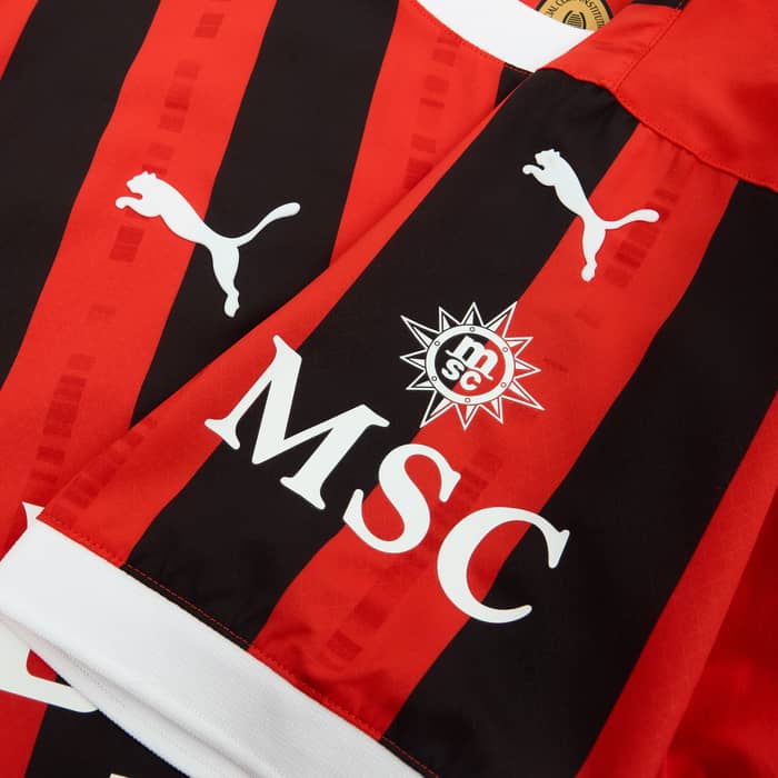 2024-25 AC Milan Authentic Home Shirt
