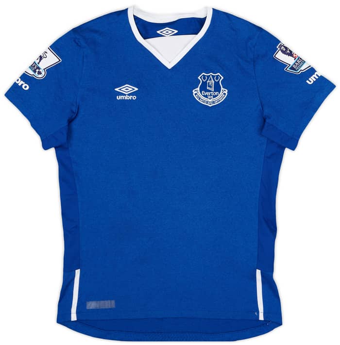2015-16 Everton Home Shirt Besic #17 - 8/10 - (L.Boys)