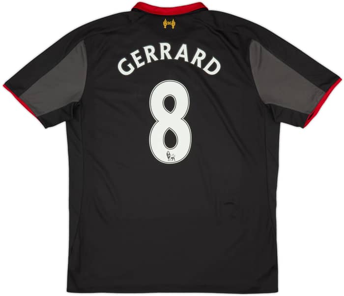 2014-15 Liverpool Third Shirt Gerrard #8 - 5/10 - (XL)