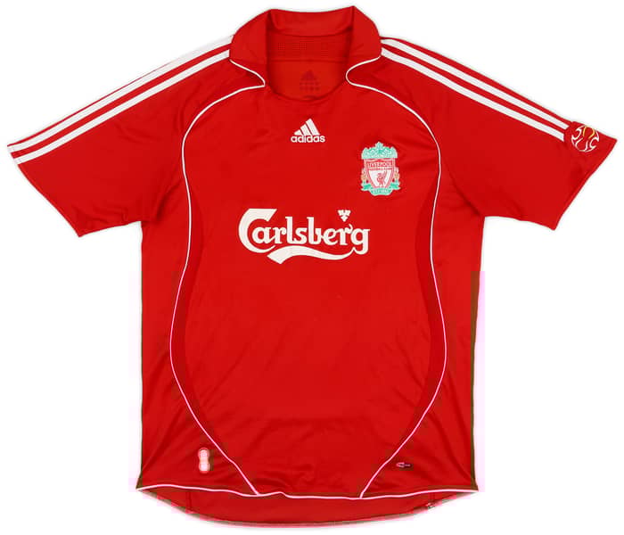 2006-08 Liverpool Home Shirt Alonso #14 - 6/10 - (L)