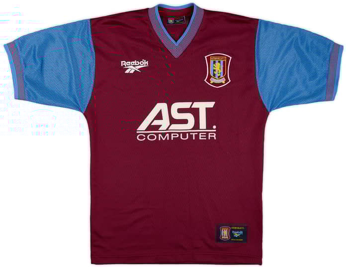 1997-98 Aston Villa Home Shirt Ehiogu #5 - 7/10 - (S)