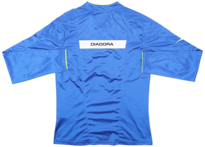 2013-14 Italy Diadora Referee L/S Shirt - 9/10 - (XS)
