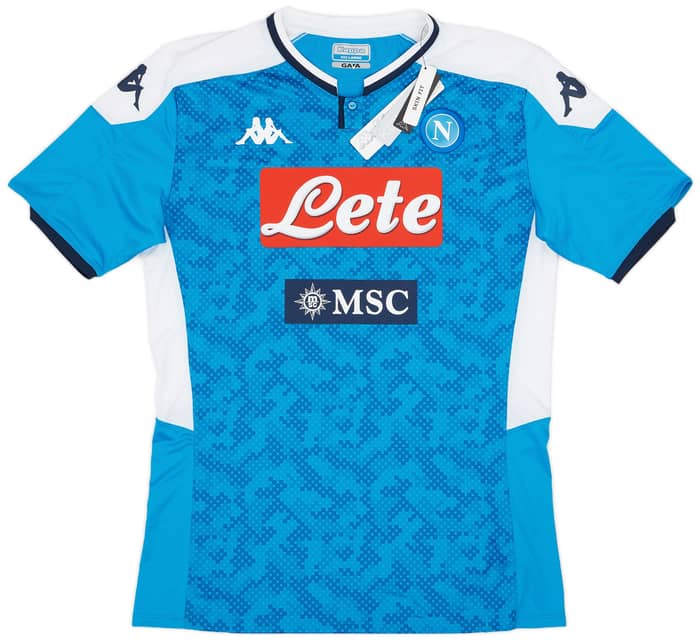 2019-20 Napoli Authentic Home Shirt (3XL)