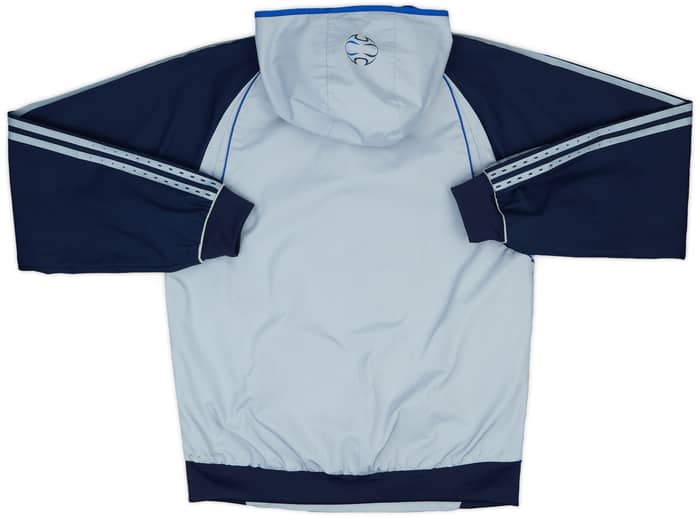 2006-07 Chelsea adidas 1/4 Zip Hooded Drill Top - 7/10 - (S)