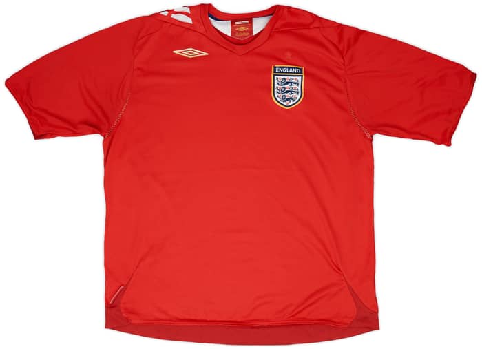 2006-08 England Away Shirt - 4/10 - (XXL)