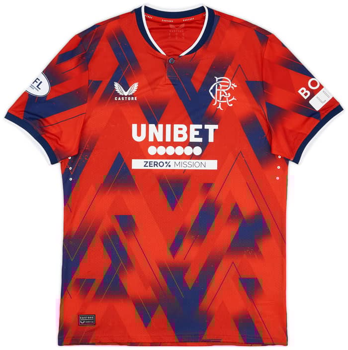 2023-24 Rangers Match Issue Fourth Shirt R. Matondo #17
